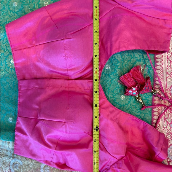 Beautiful Banarasi Pure Silk Saree - Brand New w/Tags - Picture 7 of 14